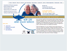 Tablet Screenshot of newlifehhs.com
